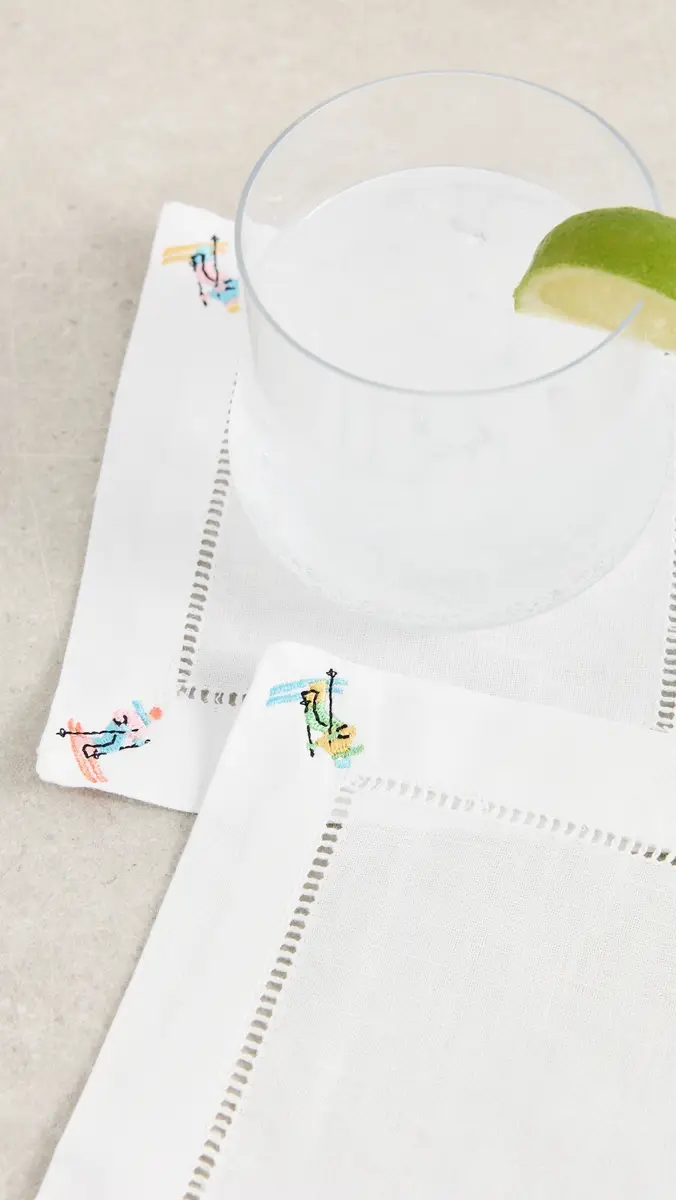 Abbode Skier Napkins | Thumbnail 4