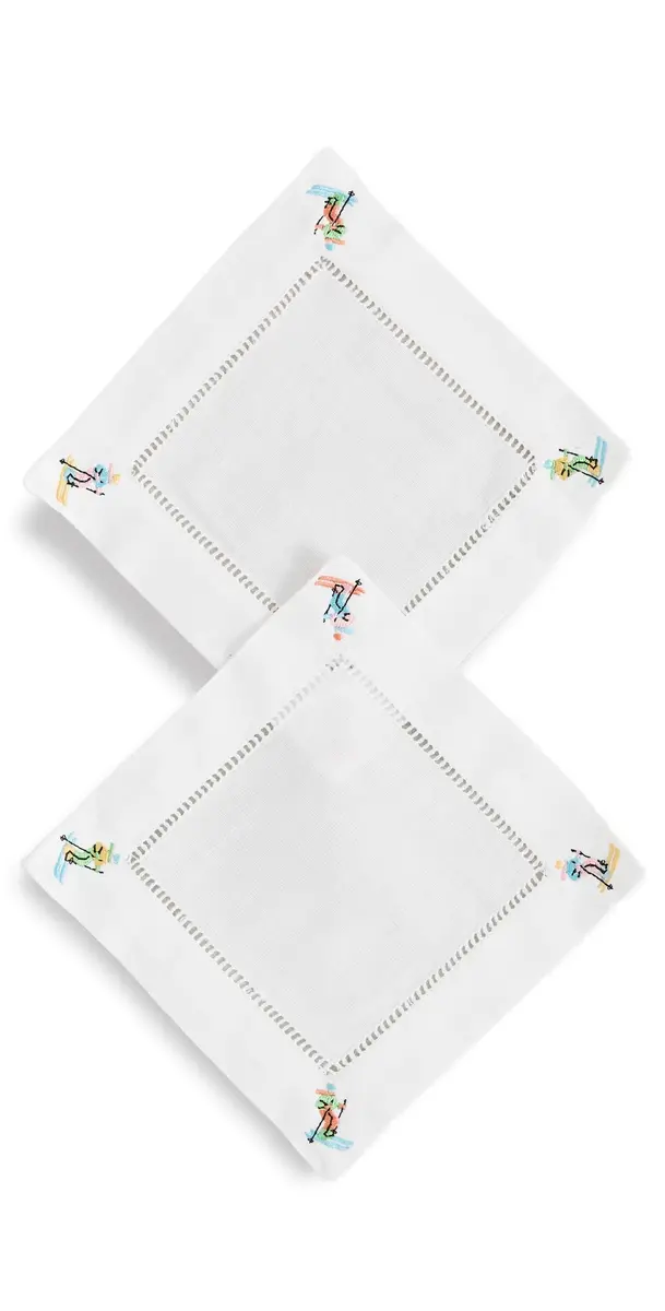 Abbode Skier Napkins
