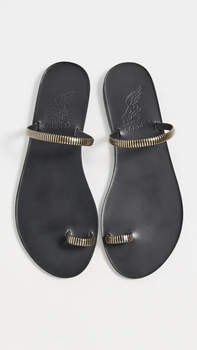Ancient Greek Sandals Nora Sandals Gold | Thumbnail 5