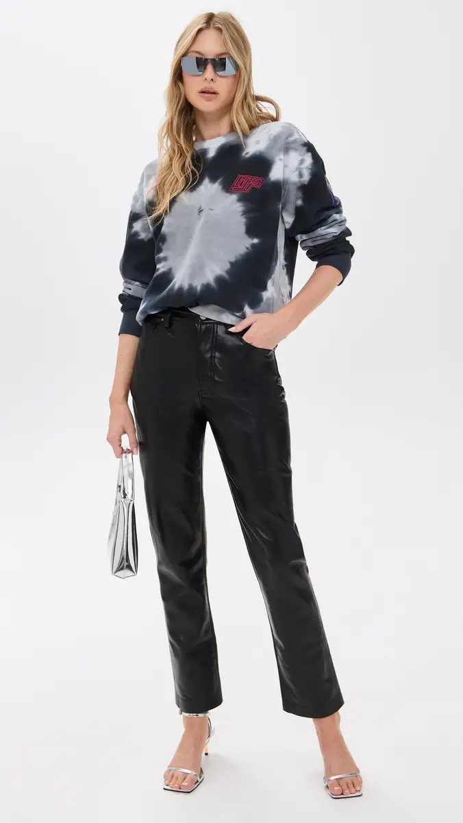DANNIJOPRO Miami Heat Team Crew Sweatshirt Heather Grey | Thumbnail 5