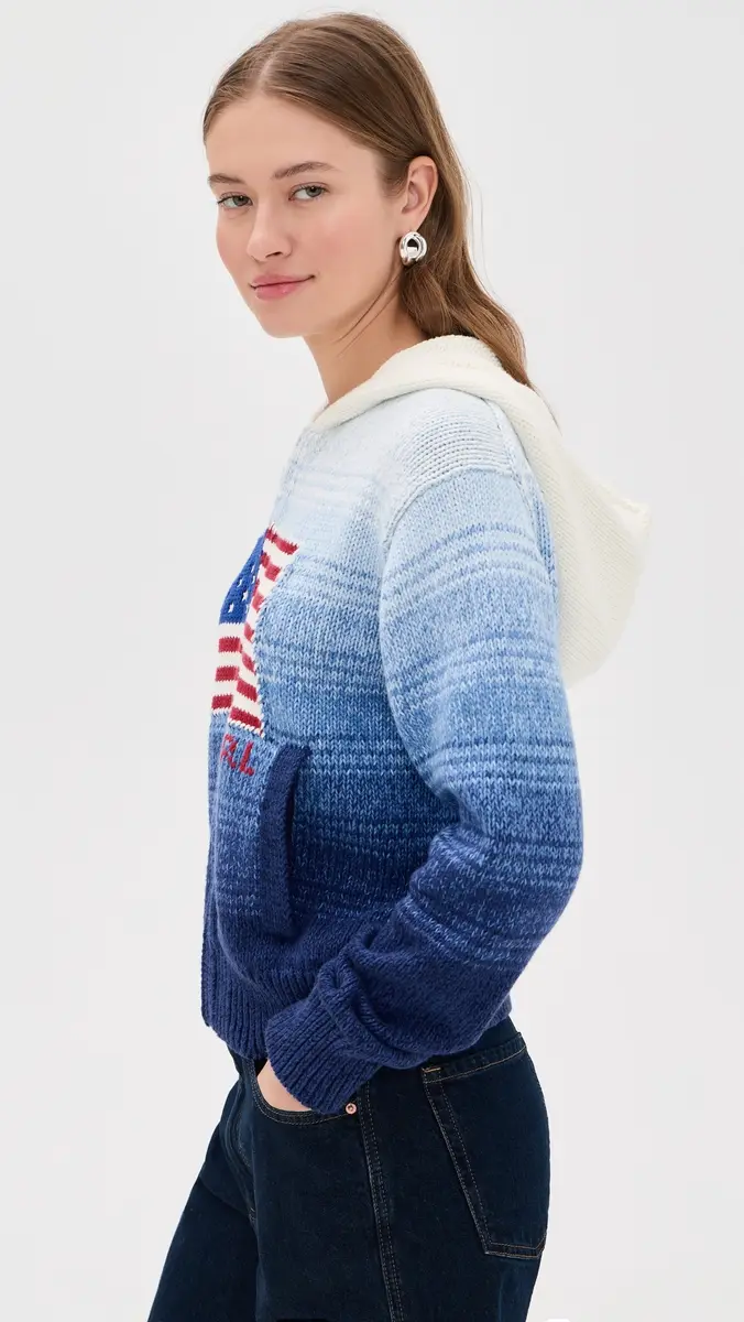 Polo Ralph Lauren Long Sleeve Hooded Cardigan | Thumbnail 4 Polo Ralph Lauren Long Sleeve Hooded Cardigan | Thumbnail 4