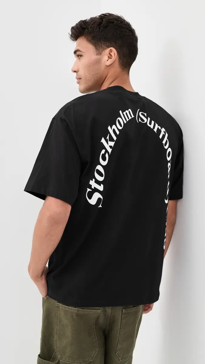 STOCKHOLM SURFBOARD CLUB Back Logo Box Tee | Thumbnail 2 STOCKHOLM SURFBOARD CLUB Back Logo Box Tee | Thumbnail 2