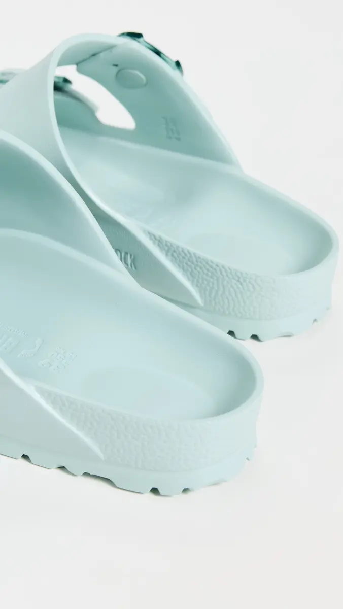 Birkenstock Arizona Stealth Buckle EVA Sandals Surf Green | Thumbnail 4