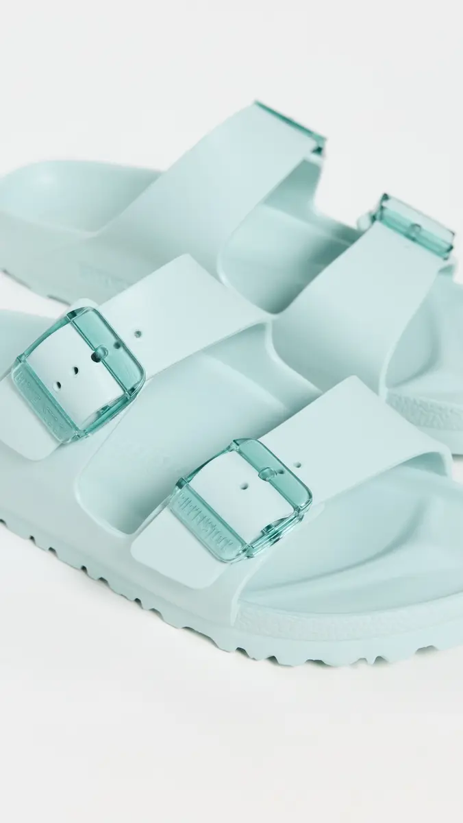 Birkenstock Arizona Stealth Buckle EVA Sandals Surf Green | Thumbnail 6