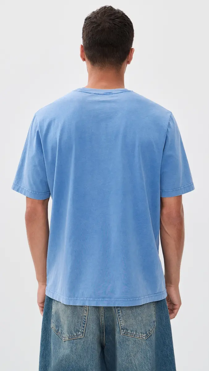 Maison Kitsuné 2002 Faded Comfort Tee Lapis Blue Faded | Thumbnail 4 Maison Kitsuné 2002 Faded Comfort Tee Lapis Blue Faded | Thumbnail 4