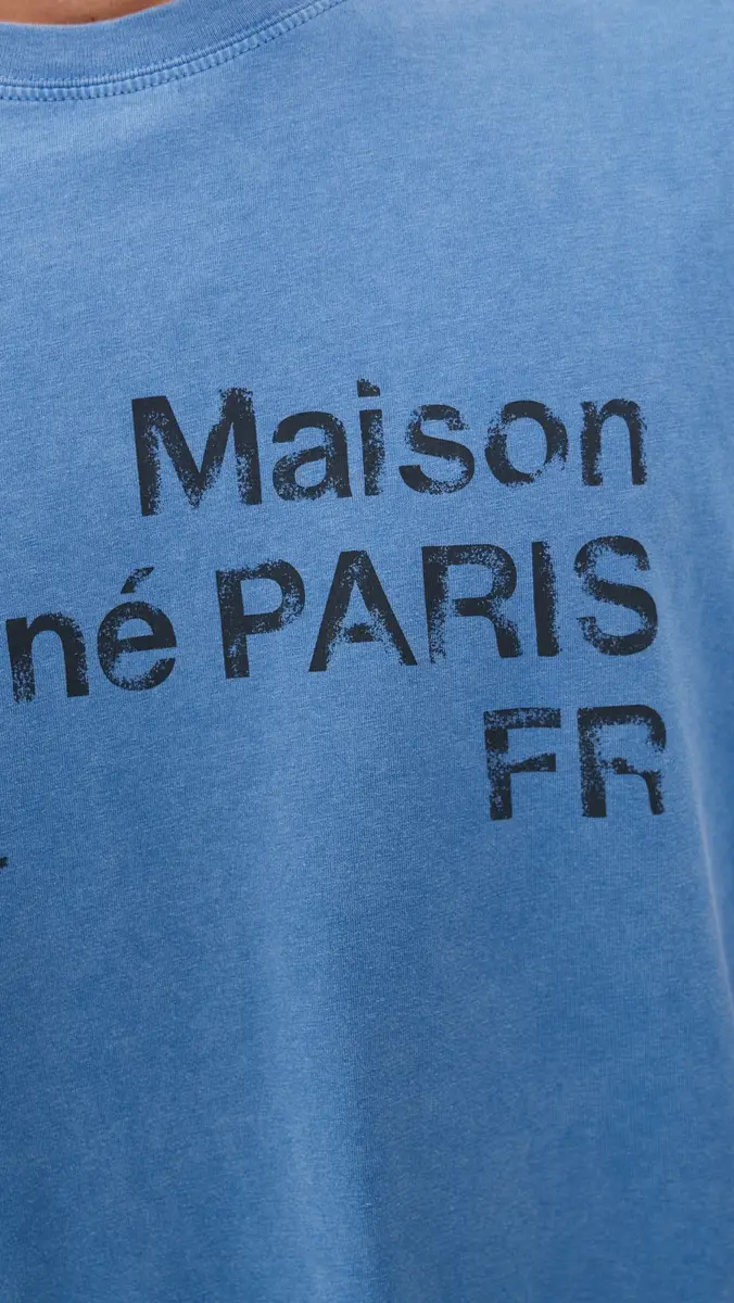 Maison Kitsuné 2002 Faded Comfort Tee Lapis Blue Faded | Thumbnail 6 Maison Kitsuné 2002 Faded Comfort Tee Lapis Blue Faded | Thumbnail 6