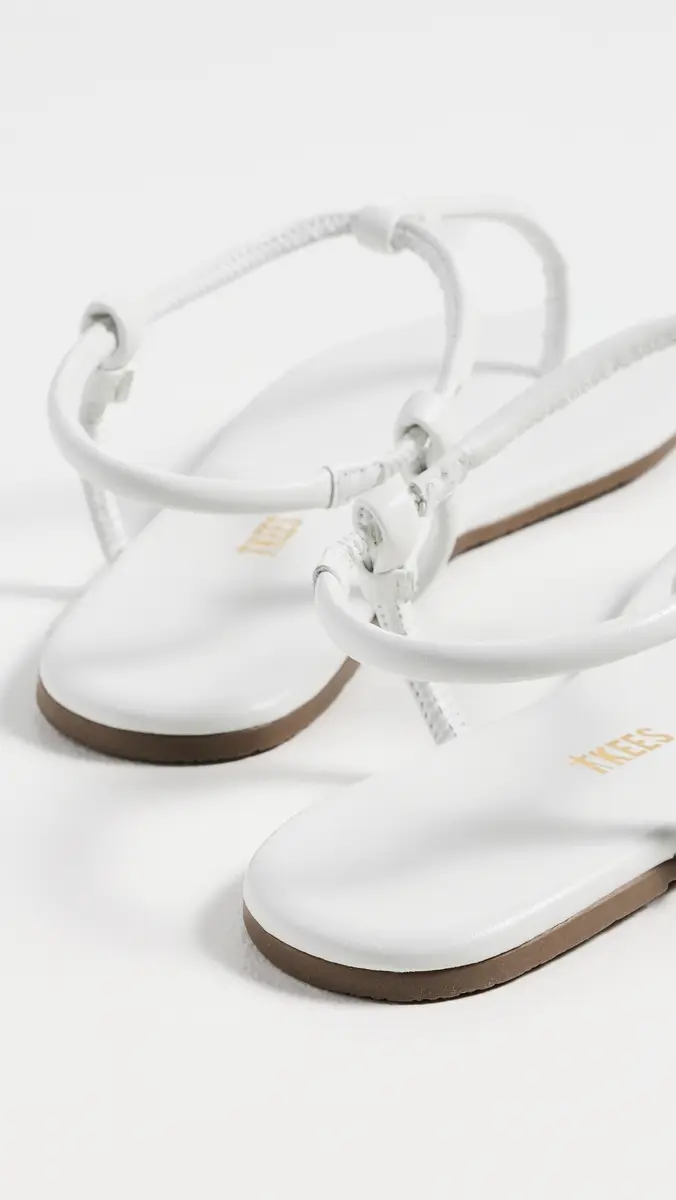 TKEES Tubular Mariana Sandals White | Thumbnail 6
