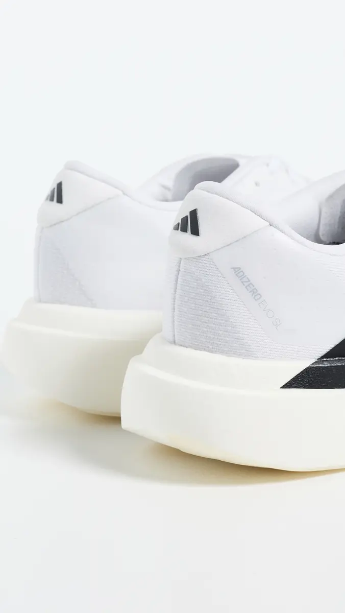 adidas Adizero EVO SL Sneakers White/Core Black/White | Thumbnail 4 adidas Adizero EVO SL Sneakers White/Core Black/White | Thumbnail 4