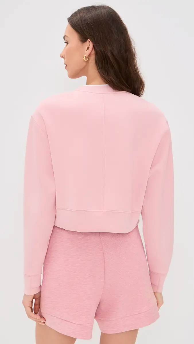 Varley Tasmin Cropped Sweatshirt | Thumbnail 3 Varley Tasmin Cropped Sweatshirt | Thumbnail 3
