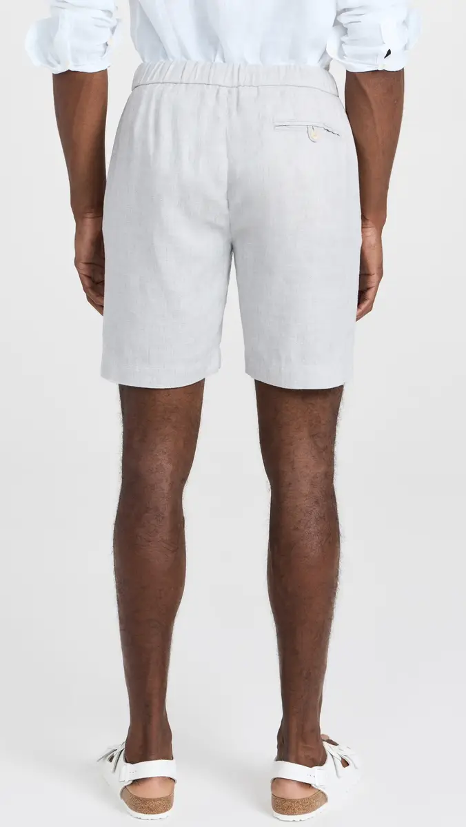 Frescobol Carioca Felipe Linen Shorts 8 | Thumbnail 3