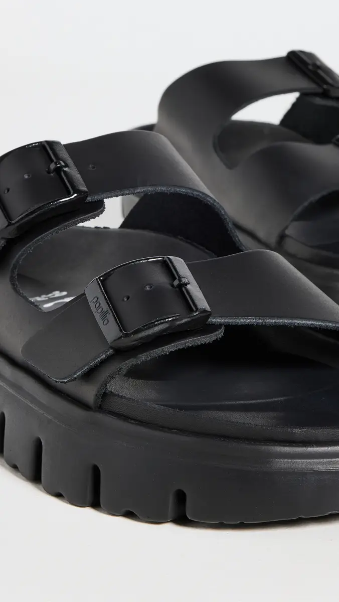 Birkenstock Arizona Chunky Sandals Black | Thumbnail 6