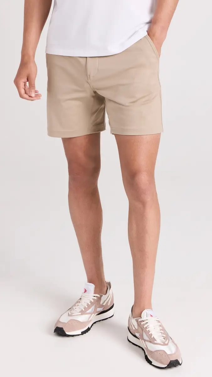 Rhone Commuter Shorts 7 Khaki | Thumbnail 2 Rhone Commuter Shorts 7 Khaki | Thumbnail 2