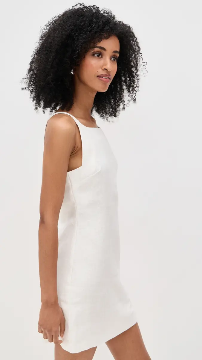 POSSE Neve Mini Dress Cream | Thumbnail 4 POSSE Neve Mini Dress Cream | Thumbnail 4