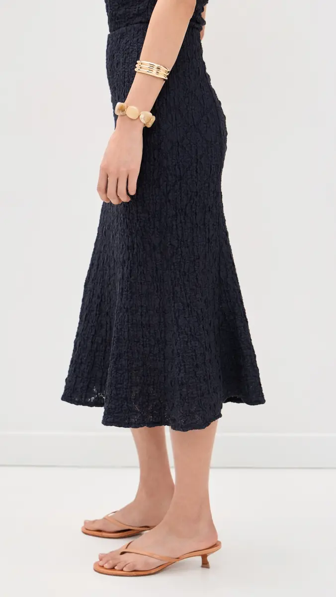 Veronica Beard Jean Massimo Skirt Navy | Thumbnail 4 Veronica Beard Jean Massimo Skirt Navy | Thumbnail 4