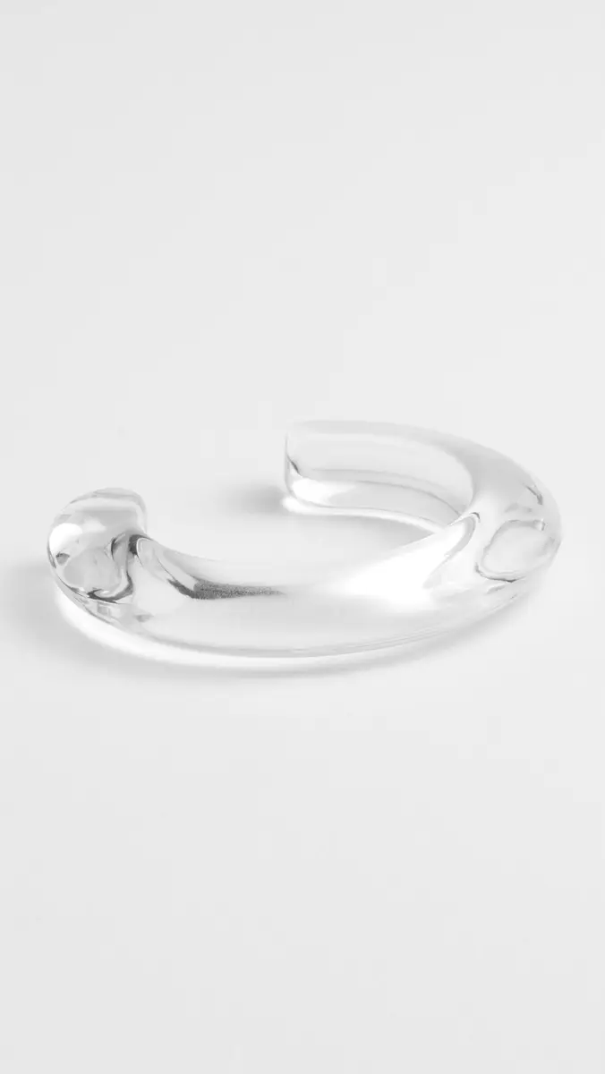 Lizzie Fortunato Ridge Cuff In Clear Clear | Thumbnail 2