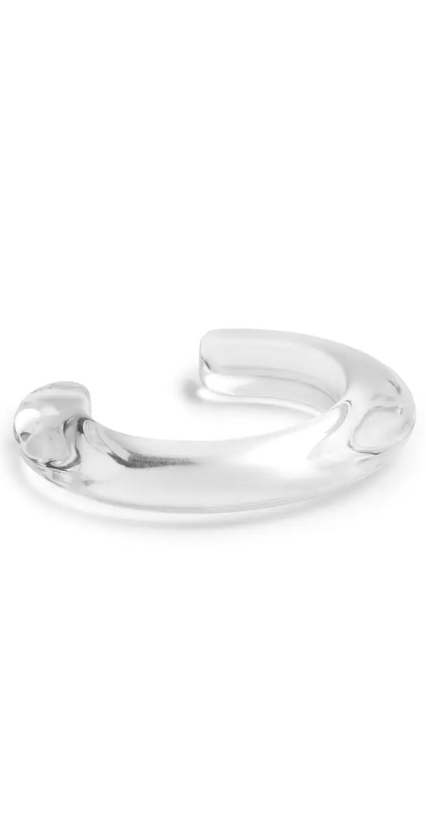 Lizzie Fortunato Ridge Cuff In Clear Clear