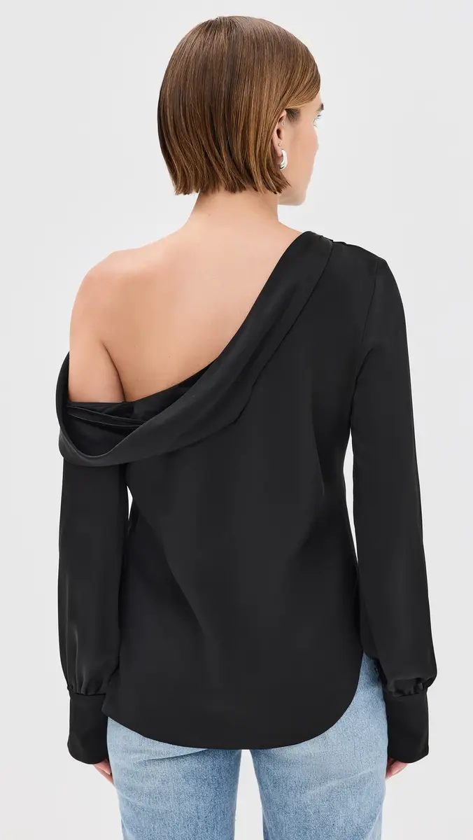 Simkhai Alice One Shoulder Top | Thumbnail 3 Simkhai Alice One Shoulder Top | Thumbnail 3