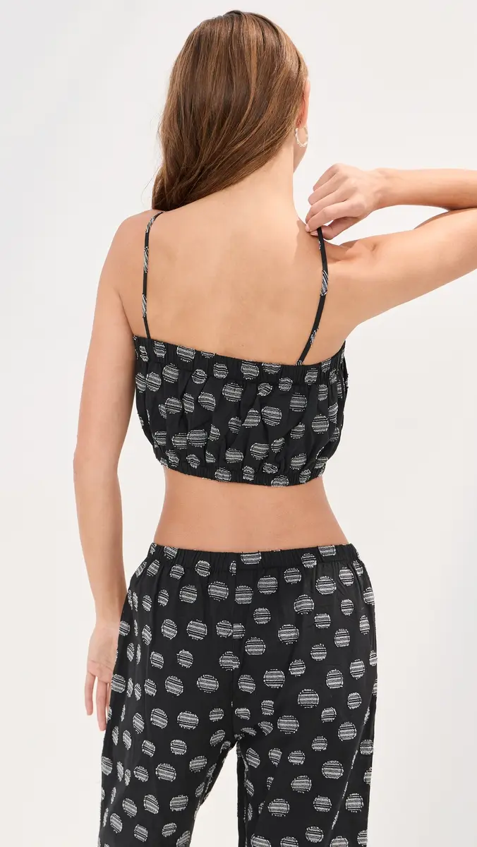 LE BOP Camille Jacquard Crop Top | Thumbnail 3 LE BOP Camille Jacquard Crop Top | Thumbnail 3