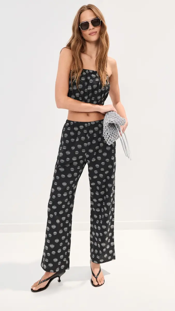 LE BOP Camille Jacquard Crop Top | Thumbnail 6 LE BOP Camille Jacquard Crop Top | Thumbnail 6