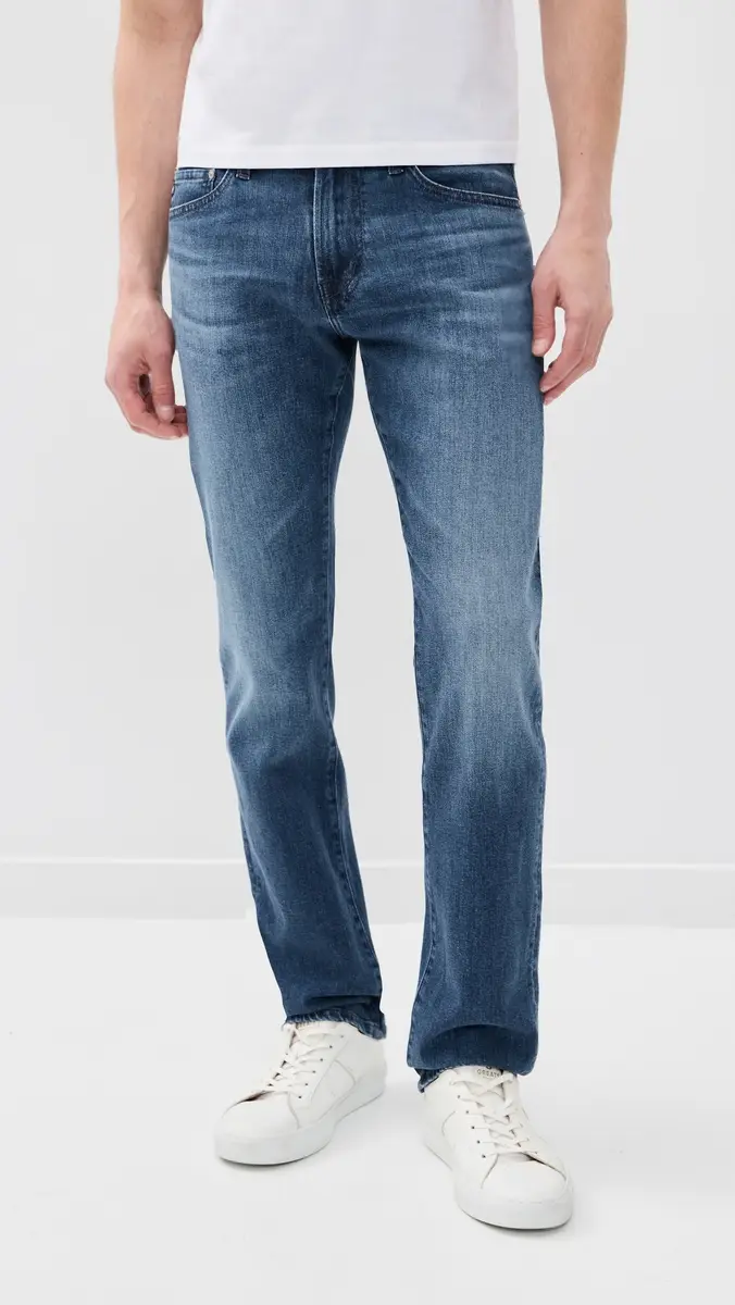 AG Protégé Classic Straight Denim Jeans Palms | Thumbnail 2