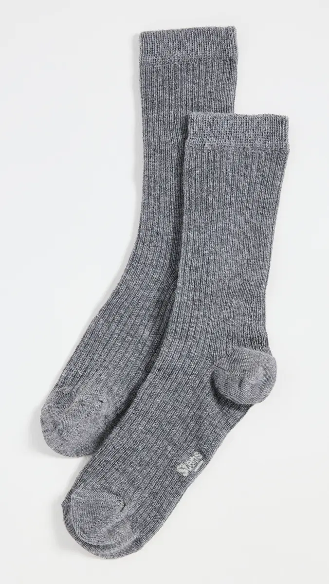 Stems Cloud Cashmere Crew Socks | Thumbnail 2