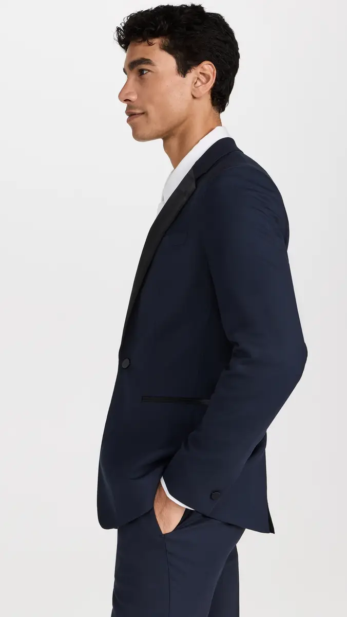 Theory Chambers Tuxedo Jacket Baltic | Thumbnail 5 Theory Chambers Tuxedo Jacket Baltic | Thumbnail 5