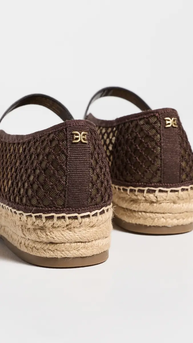 Sam Edelman Mackie Mesh Espadrilles Cafe Noir | Thumbnail 4 Sam Edelman Mackie Mesh Espadrilles Cafe Noir | Thumbnail 4