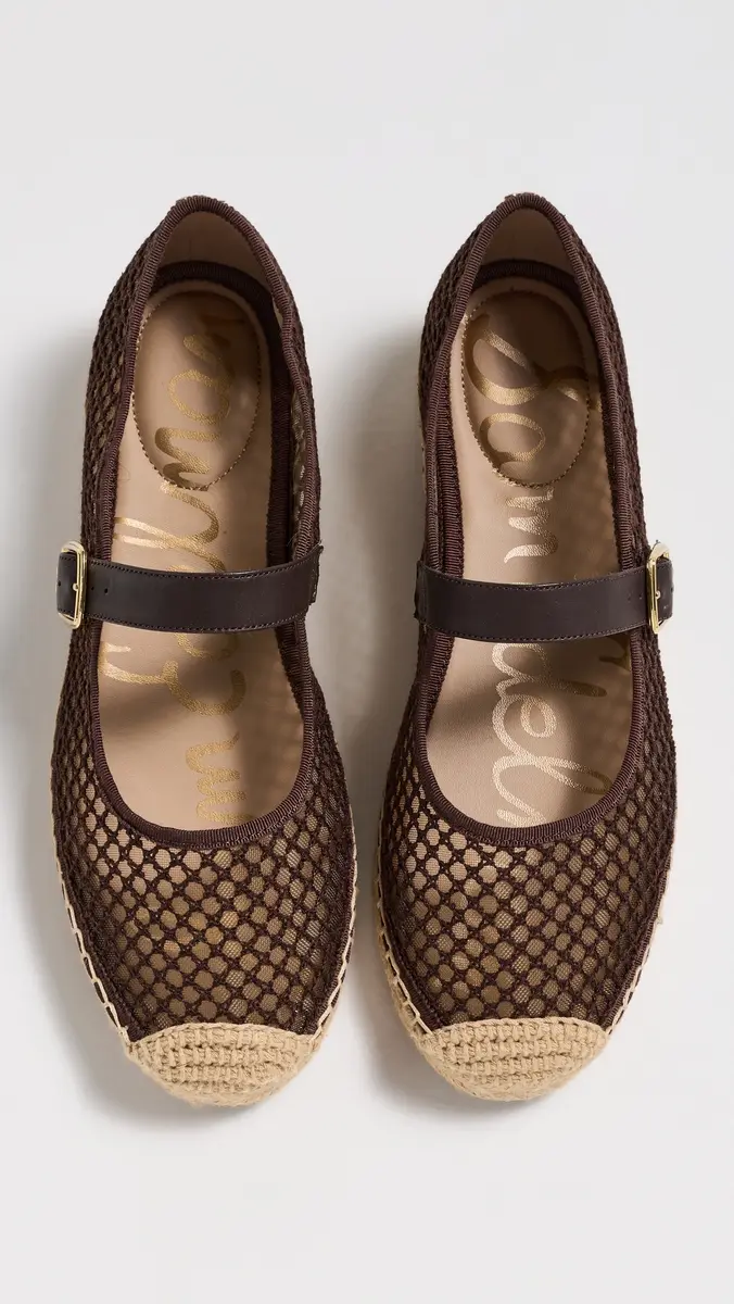 Sam Edelman Mackie Mesh Espadrilles Cafe Noir | Thumbnail 5 Sam Edelman Mackie Mesh Espadrilles Cafe Noir | Thumbnail 5