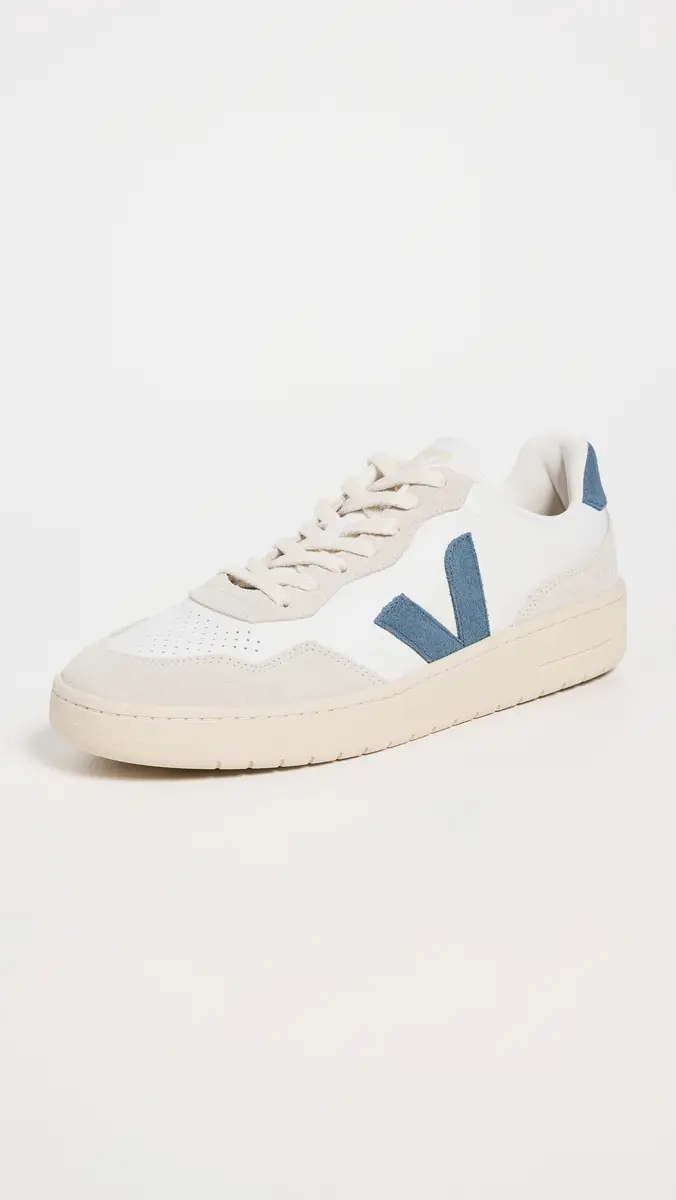 Veja V-90 O. T. Leather Sneakers Extra-White/California | Thumbnail 2 Veja V-90 O. T. Leather Sneakers Extra-White/California | Thumbnail 2