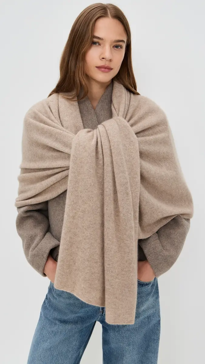 White + Warren Cashmere Travel Wrap Scarf | Thumbnail 3