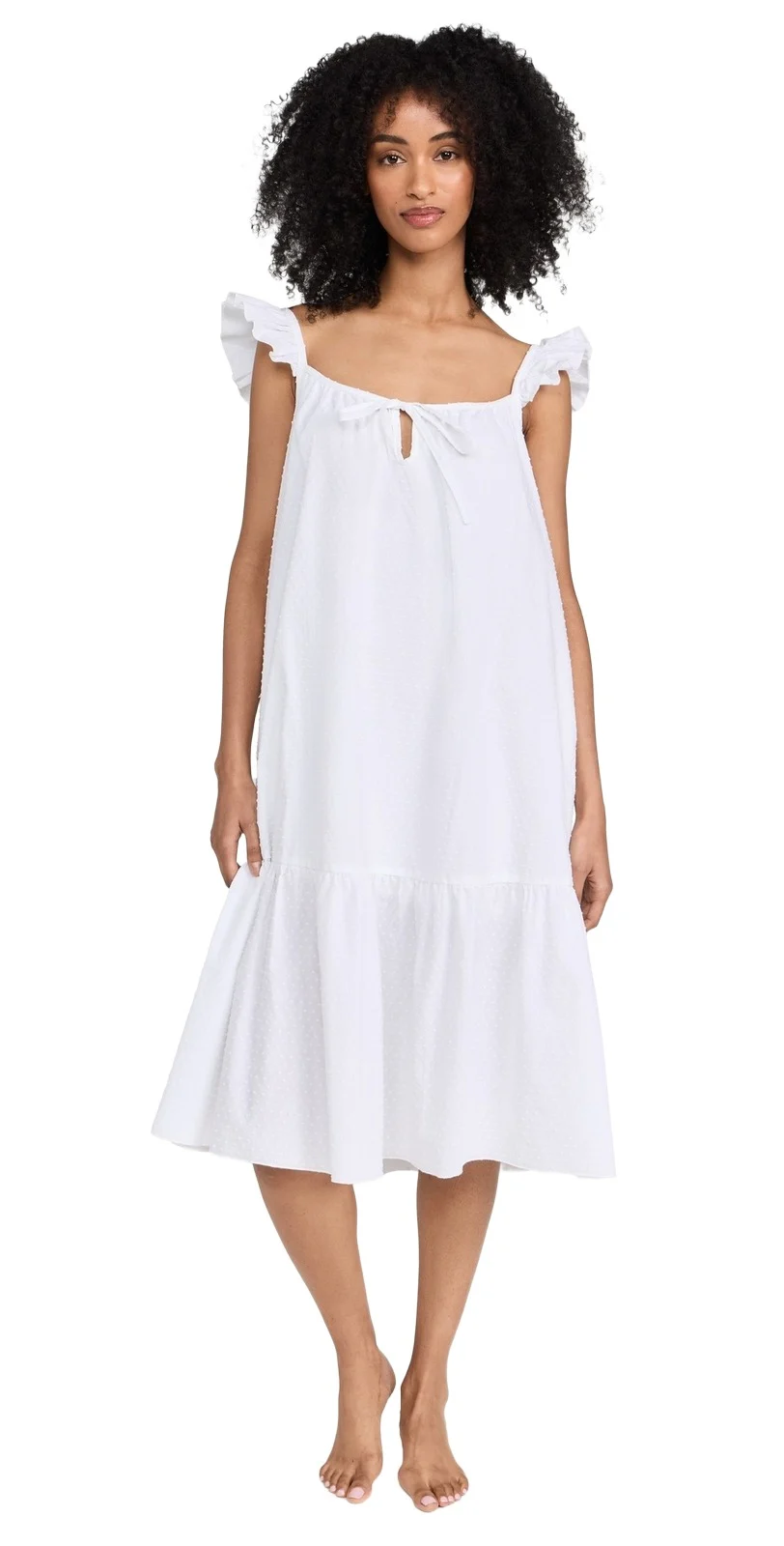 Women's Swiss Dots Nightgown