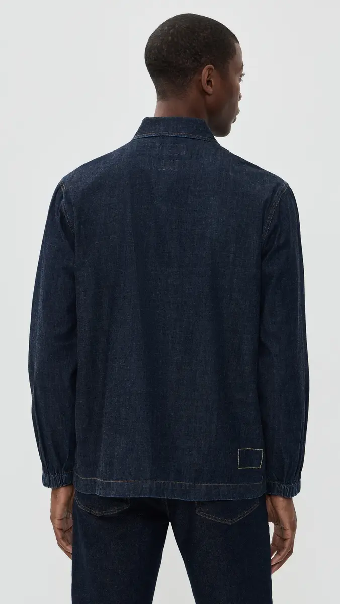 Universal Works Kaihara Denim Labour Jacket Kaihara t Wt Denim Indigo | Thumbnail 3 Universal Works Kaihara Denim Labour Jacket Kaihara t Wt Denim Indigo | Thumbnail 3