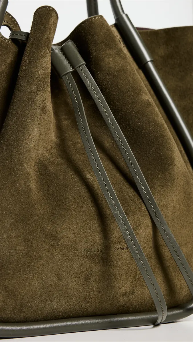 Proenza Schouler Large Ruched Tote In Soft Suede | Thumbnail 5 Proenza Schouler Large Ruched Tote In Soft Suede | Thumbnail 5