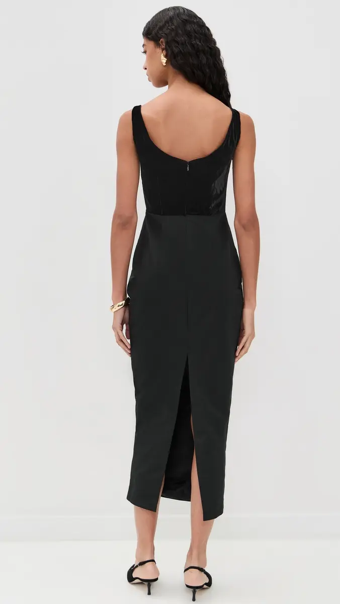 Damaris Bailey Amelie Dress Black Velvet | Thumbnail 3 Damaris Bailey Amelie Dress Black Velvet | Thumbnail 3