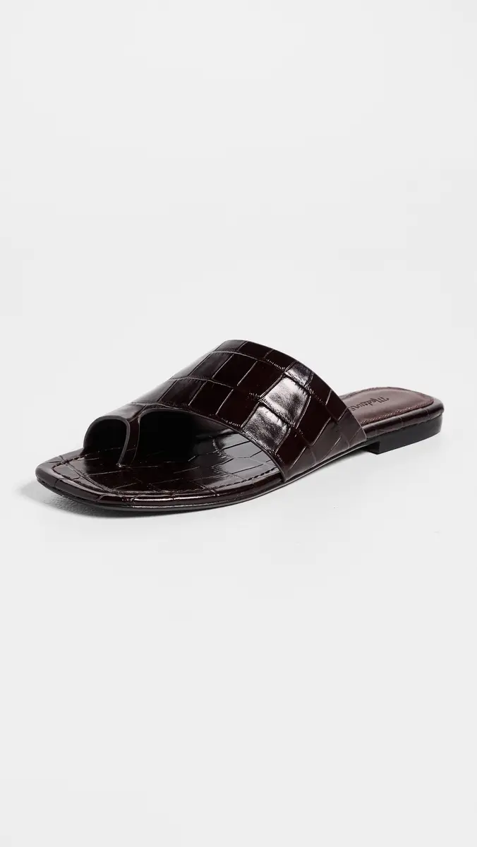 Madewell Ashton Loop Slide Sandals Coffee Bean | Thumbnail 2 Madewell Ashton Loop Slide Sandals Coffee Bean | Thumbnail 2