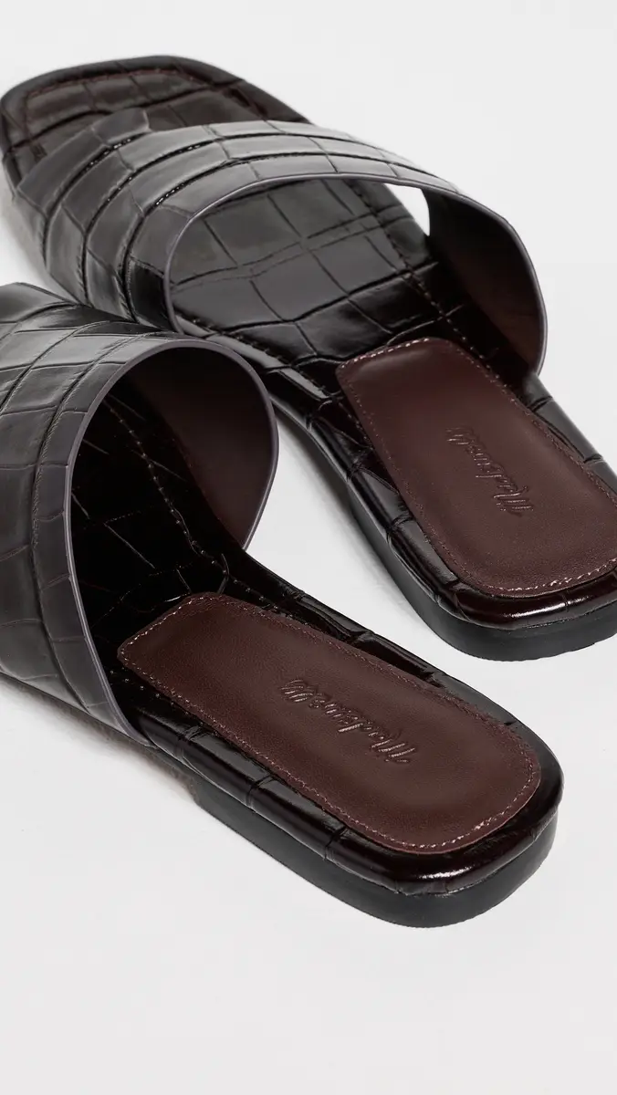 Madewell Ashton Loop Slide Sandals Coffee Bean | Thumbnail 4 Madewell Ashton Loop Slide Sandals Coffee Bean | Thumbnail 4