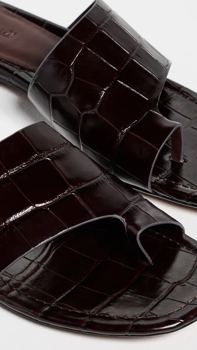 Madewell Ashton Loop Slide Sandals Coffee Bean | Thumbnail 6 Madewell Ashton Loop Slide Sandals Coffee Bean | Thumbnail 6