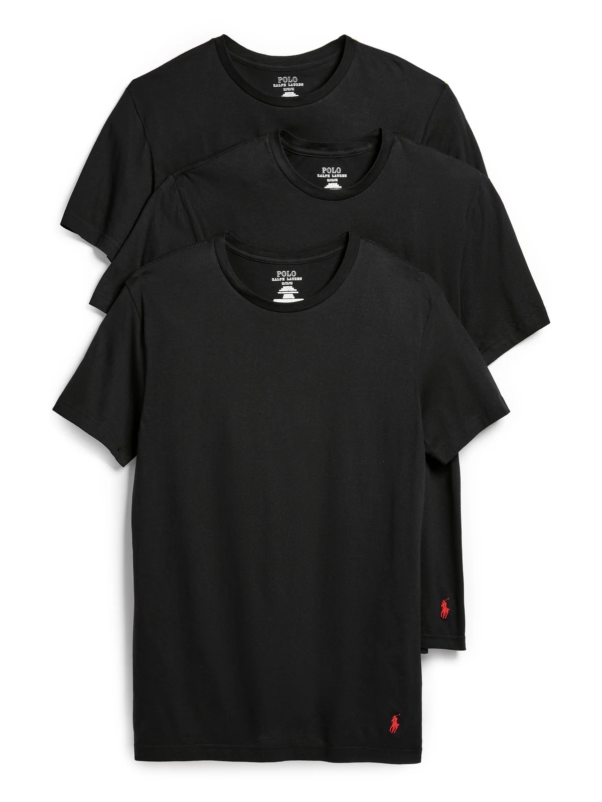 Classic Fit Cotton Crew Tee 3 Pack Classic Fit Cotton Crew Tee 3 Pack