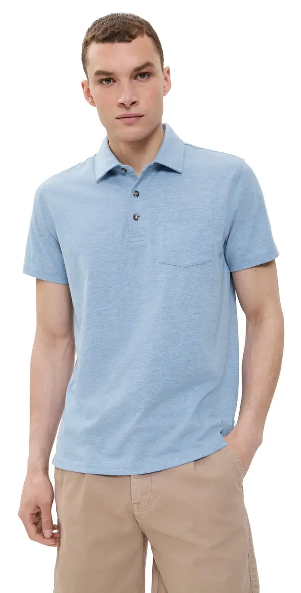Fair Harbor The Kismet Polo Light Blue | Image 1 Fair Harbor The Kismet Polo Light Blue | Image 1