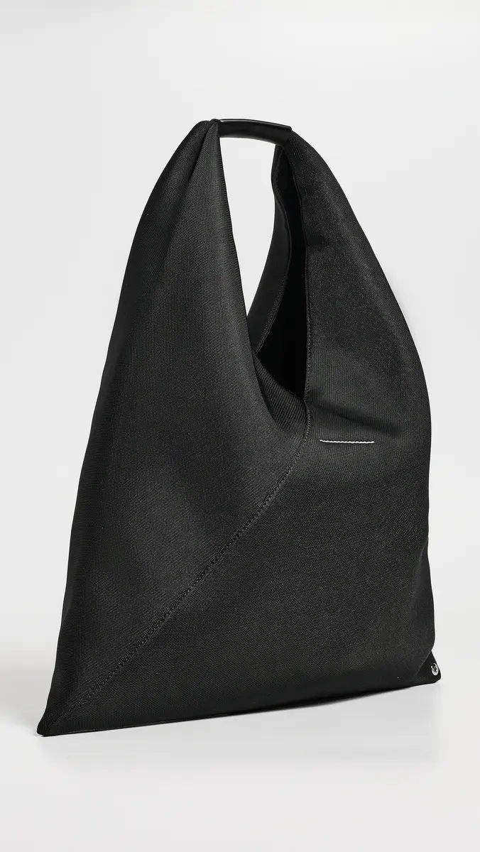 MM6 Maison Margiela Classic Japanese Handbag Black One Size | Thumbnail 4 MM6 Maison Margiela Classic Japanese Handbag Black One Size | Thumbnail 4