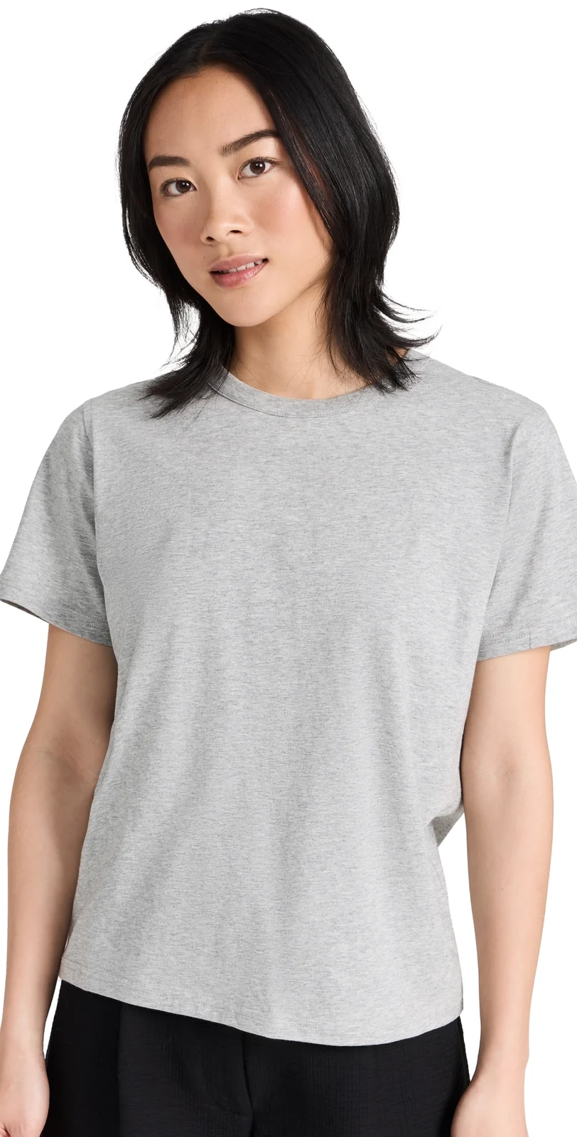Sold Out NYC The Iconically Soft Perfect Tee in Heather Grey