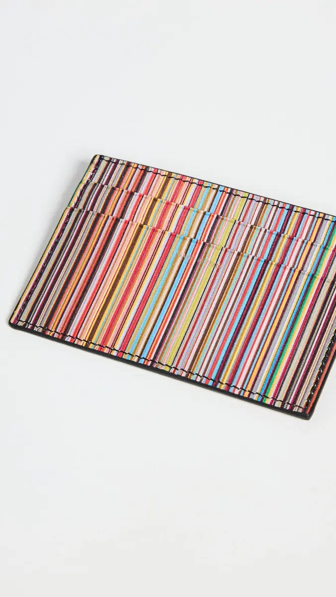 Paul Smith Multi Stripe Card Case | Thumbnail 3