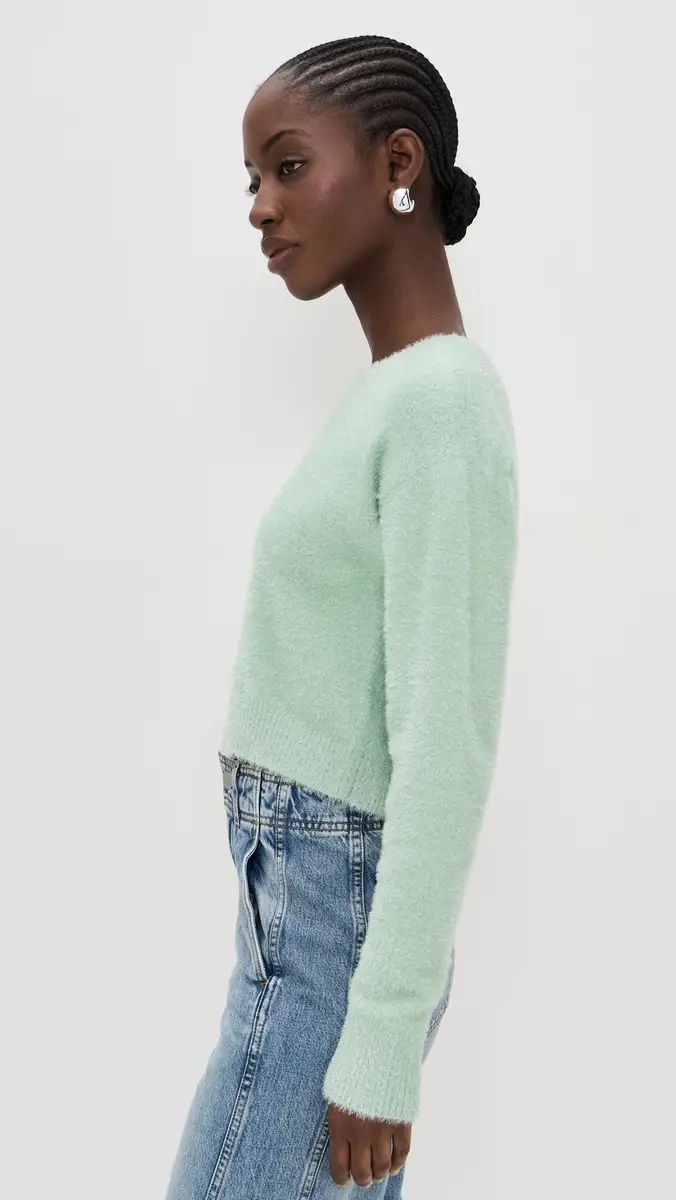 LE BOP Tinsel Cropped Sweater | Thumbnail 4 LE BOP Tinsel Cropped Sweater | Thumbnail 4