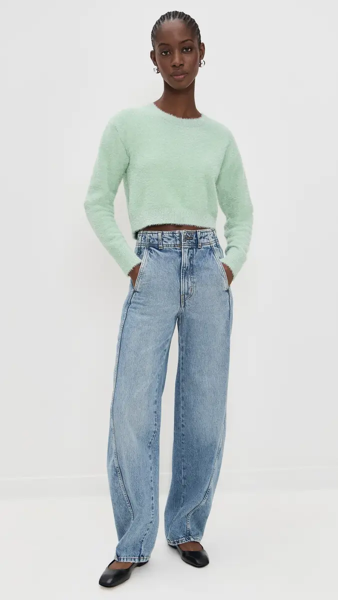 LE BOP Tinsel Cropped Sweater | Thumbnail 5 LE BOP Tinsel Cropped Sweater | Thumbnail 5