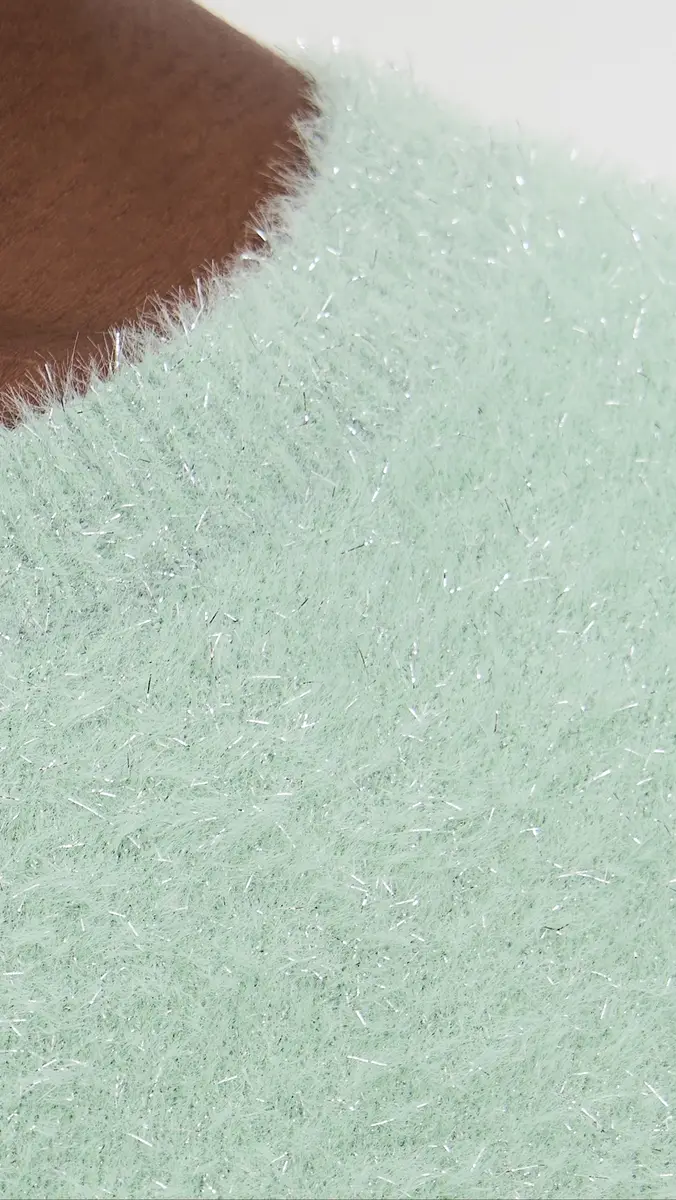 LE BOP Tinsel Cropped Sweater | Thumbnail 6 LE BOP Tinsel Cropped Sweater | Thumbnail 6