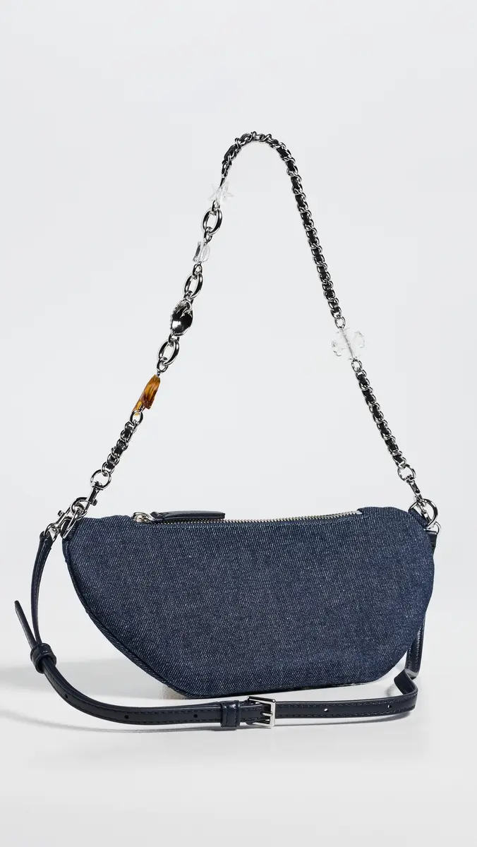 Tory Burch Fleming Denim Charm Belt Bag | Thumbnail 4 Tory Burch Fleming Denim Charm Belt Bag | Thumbnail 4
