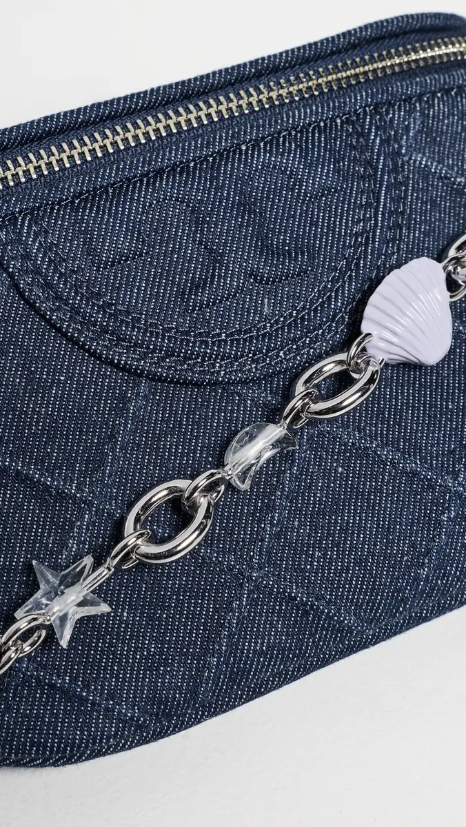 Tory Burch Fleming Denim Charm Belt Bag | Thumbnail 5 Tory Burch Fleming Denim Charm Belt Bag | Thumbnail 5