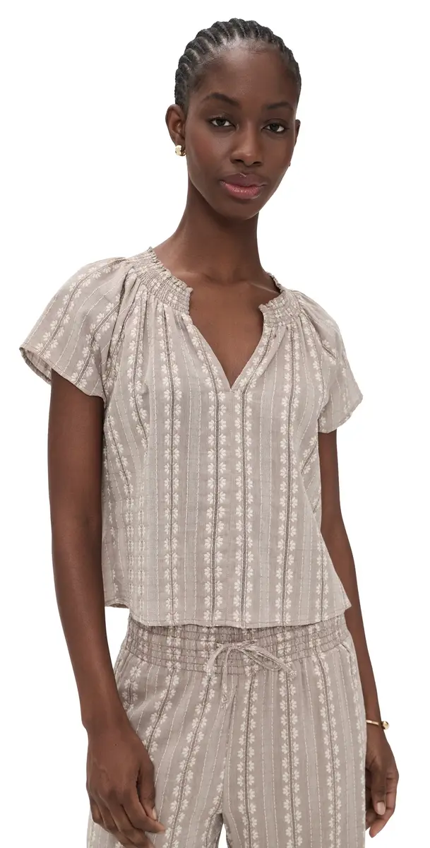 Splendid eadow Blouse Light Wicker | Image 1 Splendid eadow Blouse Light Wicker | Image 1