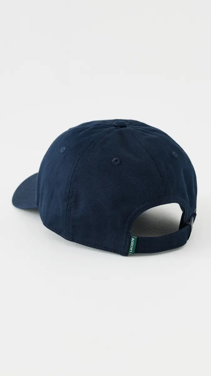 Lacoste Cotton Twill Side Logo Cap | Thumbnail 3