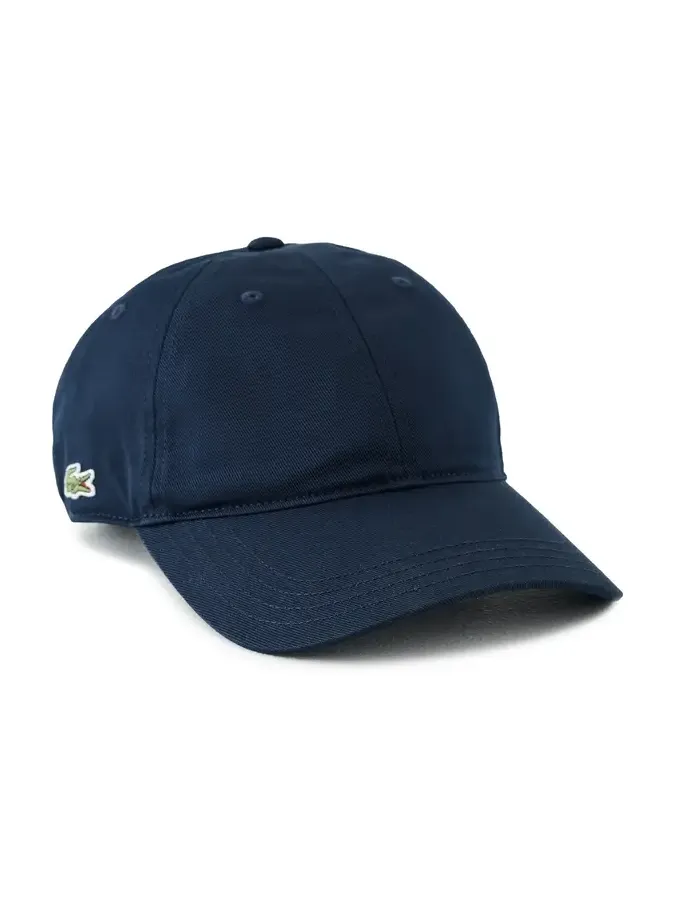 Lacoste Cotton Twill Side Logo Cap